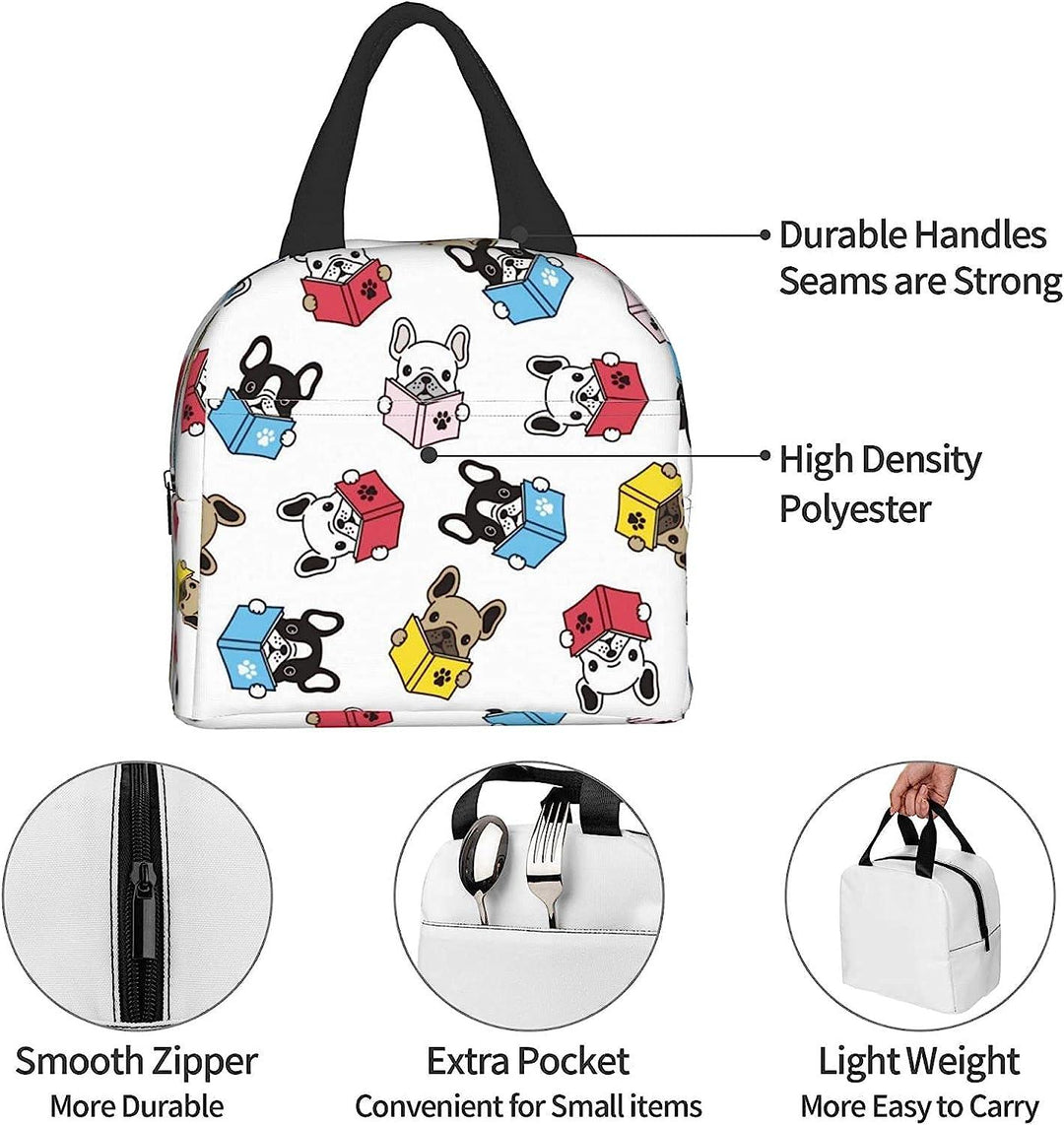 Isolierte lunchboxen- Frenchie & Co - Bobbis Store Hunde