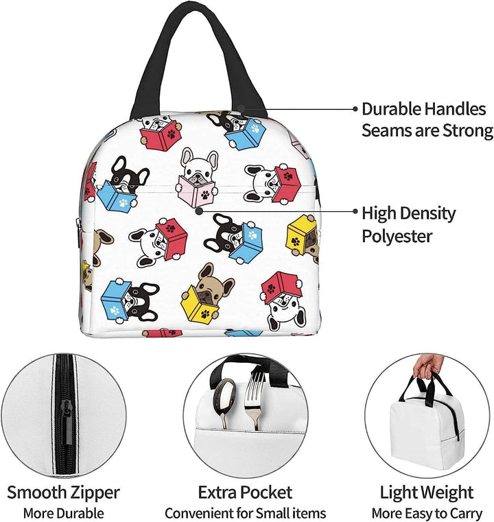 Isolierte lunchboxen- Frenchie & Co - Bobbis Store Hunde