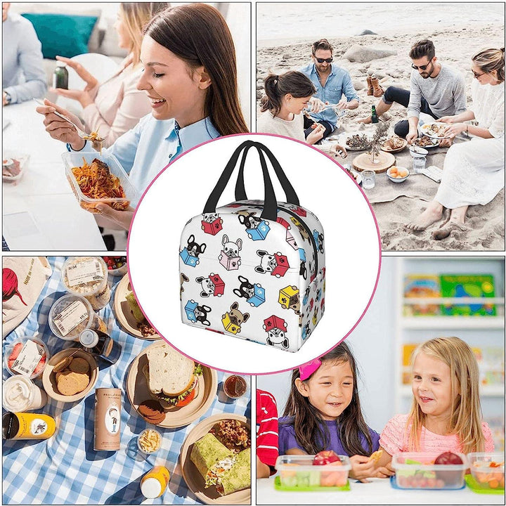 Isolierte lunchboxen- Frenchie & Co - Bobbis Store Hunde