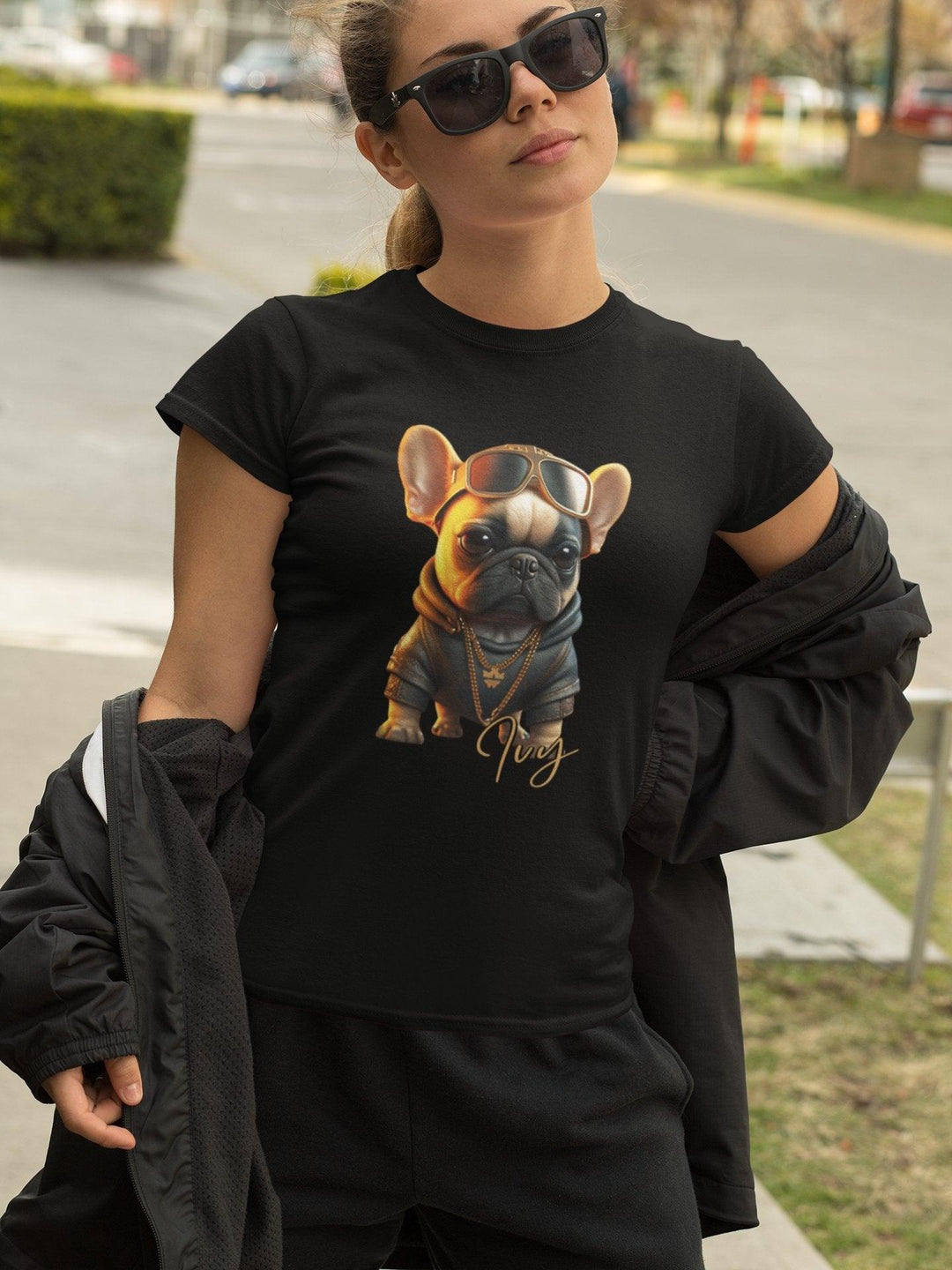 Ivy Lockeres Damen-T-Shirt - Bobbis Store Hunde