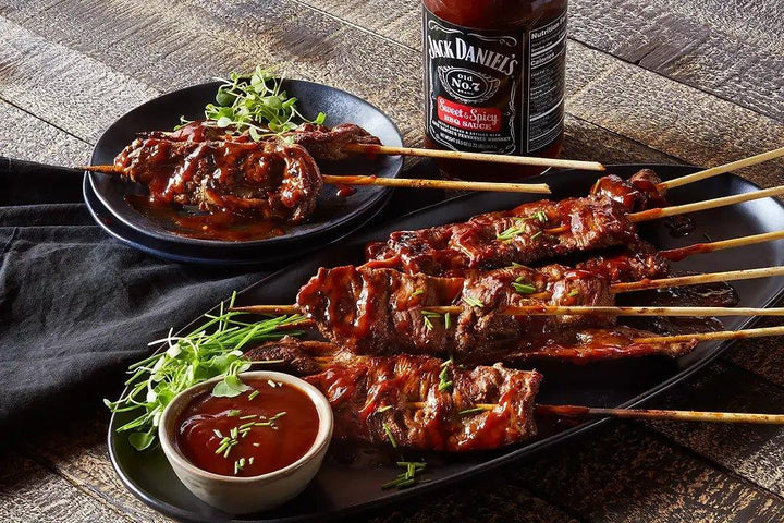 Jack Daniels süße und würzige BBQ-Sauce - Bobbis Store Hunde