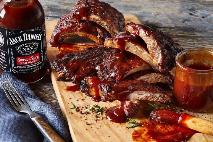 Jack Daniels süße und würzige BBQ-Sauce - Bobbis Store Hunde