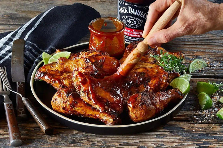 Jack Daniels süße und würzige BBQ-Sauce - Bobbis Store Hunde