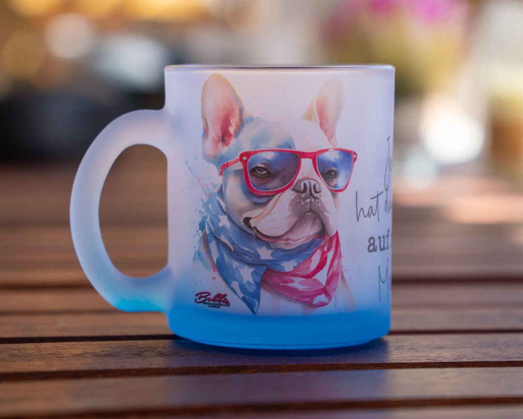 Jeder hat das Recht- Frenchie Tasse - Bobbis Store Hunde