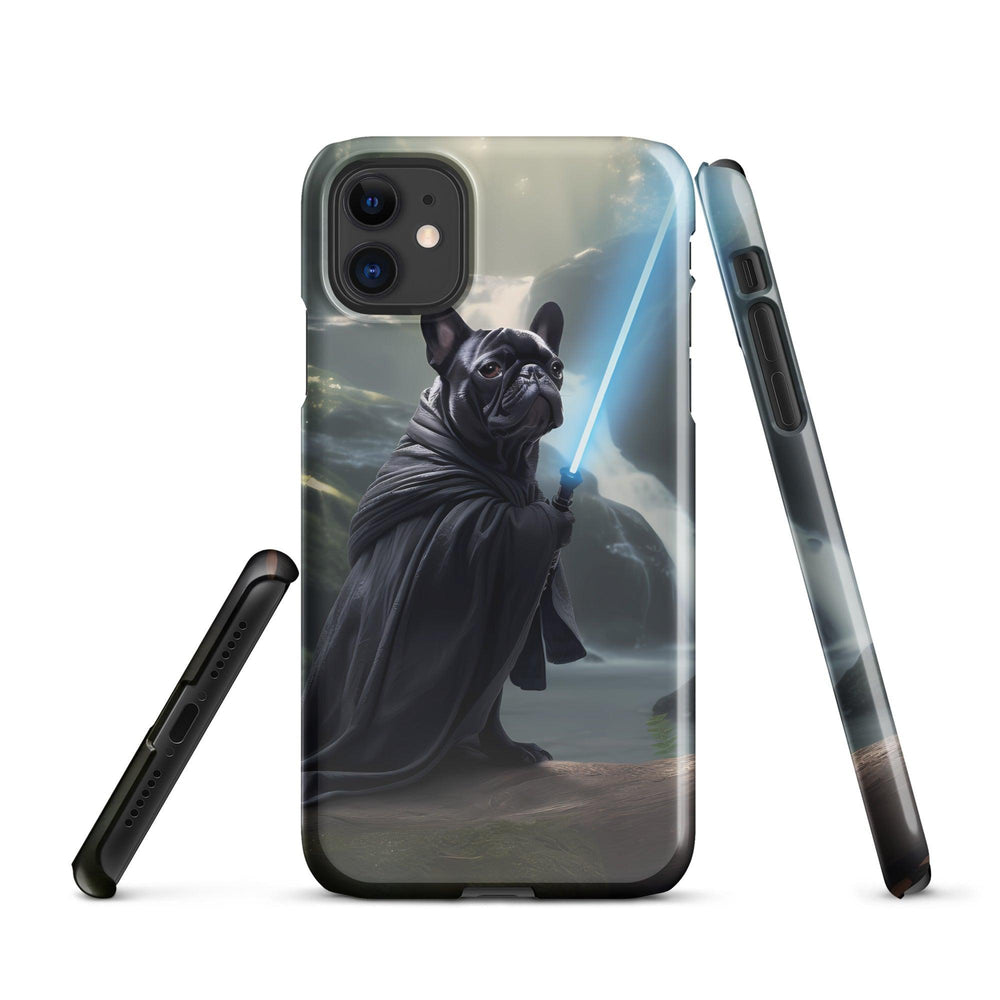 Jedi Frenchie Snapcase iPhone®-Hülle - Bobbis Store Hunde