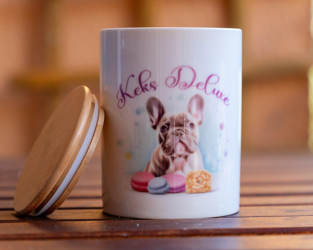 Keks Deluxe-Keksdose / Leckerlidose - Bobbis Store Hunde