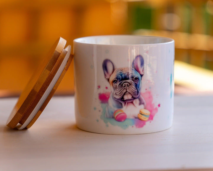 Keks Frenchie-Keksdose / Leckerlidose - Bobbis Store Hunde