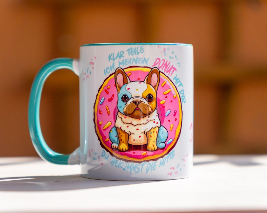 Klar Teile ich Meinen DONAT - Tasse - Bobbis Store Hunde