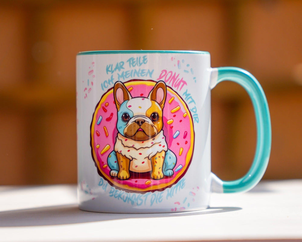 Klar Teile ich Meinen DONAT - Tasse - Bobbis Store Hunde