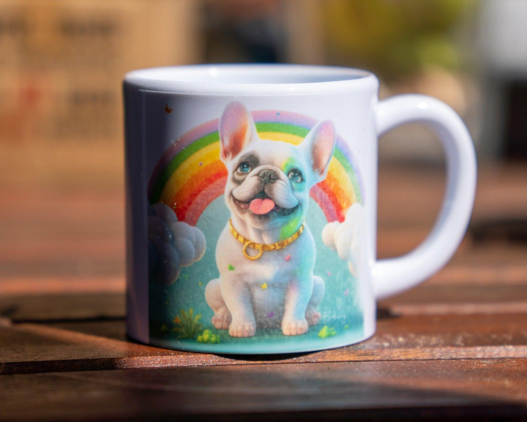 Lebe Liebe - Kinder Henkelbecher - Bobbis Store Hunde