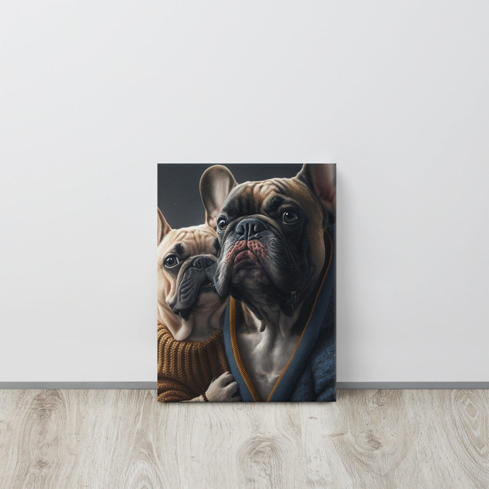 Liebespaar Leinwand - Bobbis Store Hunde