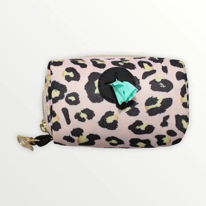 Lux Leopard Taschenhalter - Bobbis Store Hunde