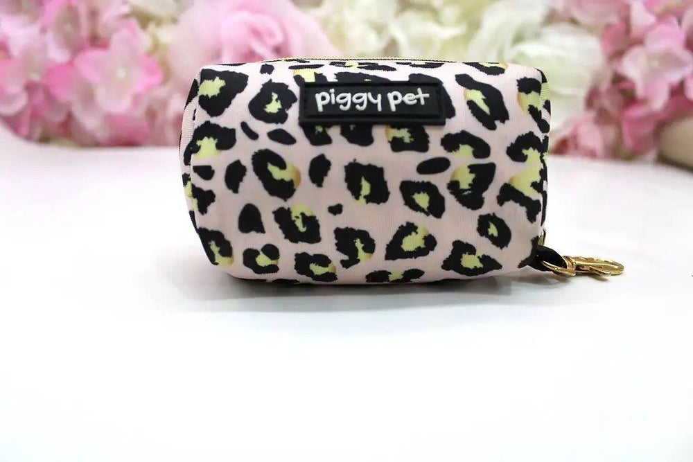 Lux Leopard Taschenhalter - Bobbis Store Hunde
