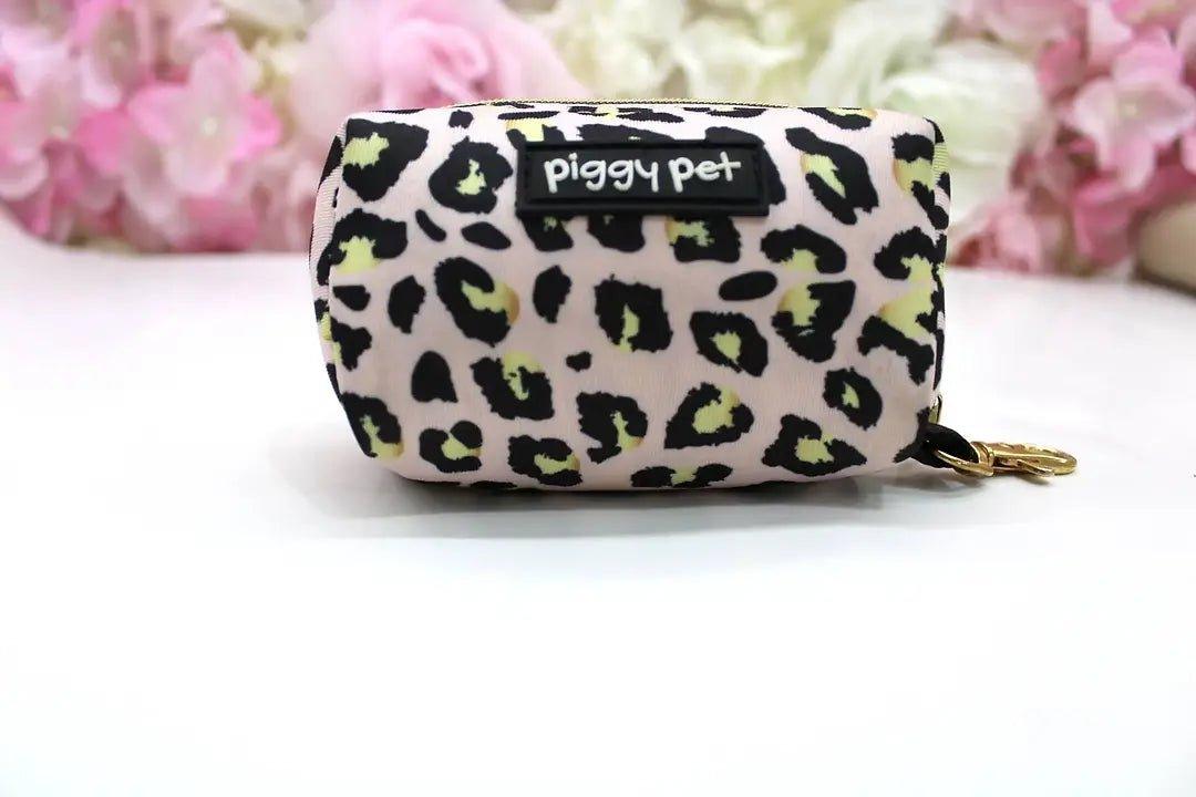 Lux Leopard Taschenhalter - Bobbis Store Hunde