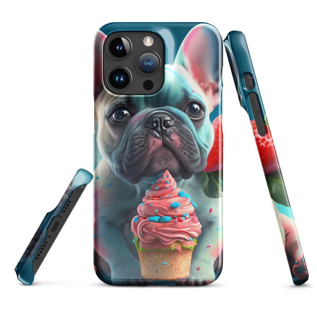 Manchmal hilft ein Törtchen Snapcase iPhone®-Hülle - Bobbis Store Hunde