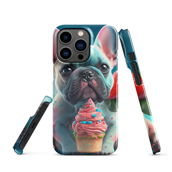 Manchmal hilft ein Törtchen Snapcase iPhone®-Hülle - Bobbis Store Hunde