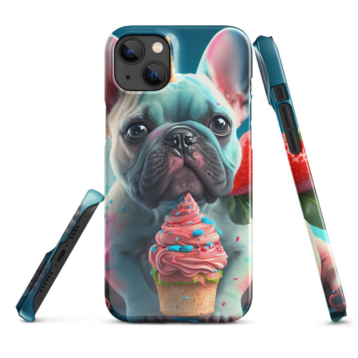 Manchmal hilft ein Törtchen Snapcase iPhone®-Hülle - Bobbis Store Hunde