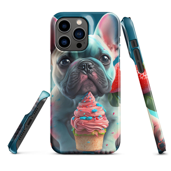 Manchmal hilft ein Törtchen Snapcase iPhone®-Hülle - Bobbis Store Hunde
