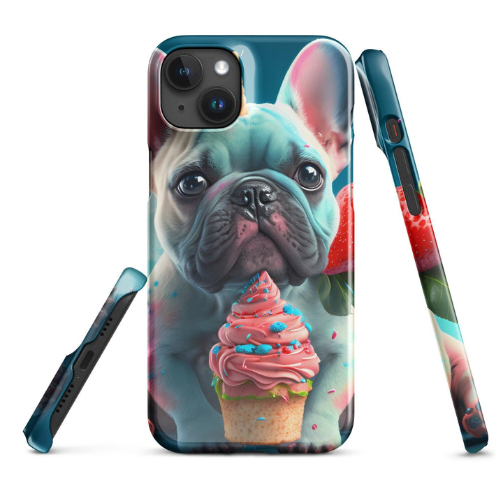 Manchmal hilft ein Törtchen Snapcase iPhone®-Hülle - Bobbis Store Hunde