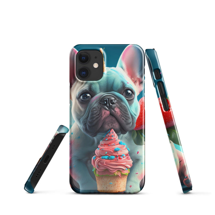 Manchmal hilft ein Törtchen Snapcase iPhone®-Hülle - Bobbis Store Hunde