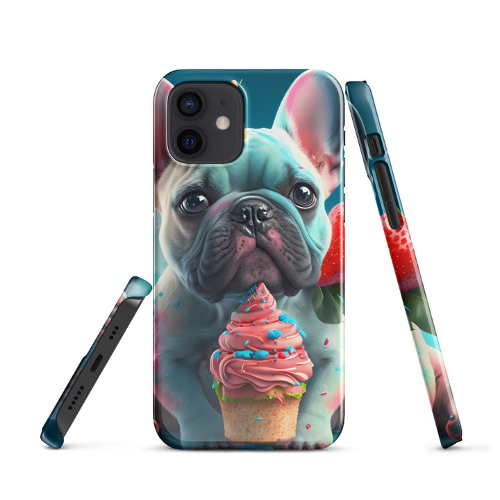 Manchmal hilft ein Törtchen Snapcase iPhone®-Hülle - Bobbis Store Hunde