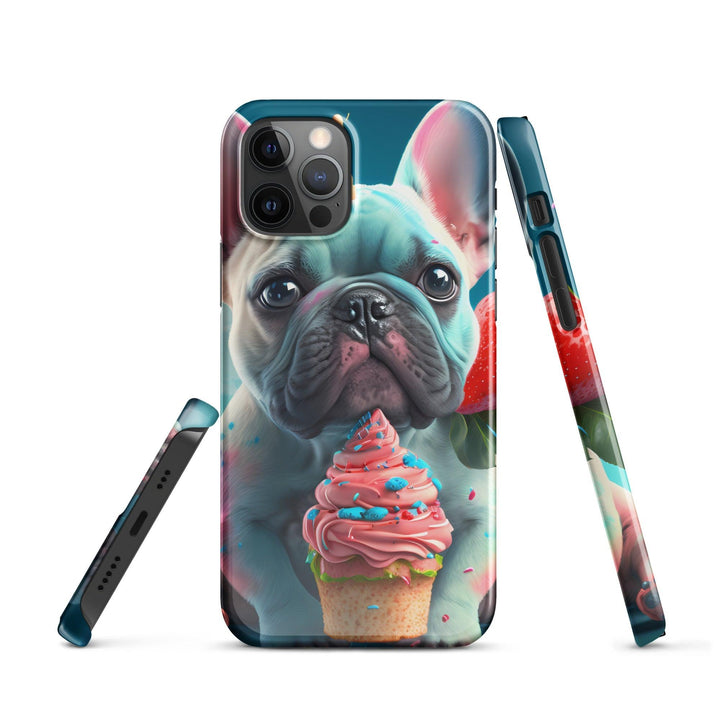 Manchmal hilft ein Törtchen Snapcase iPhone®-Hülle - Bobbis Store Hunde