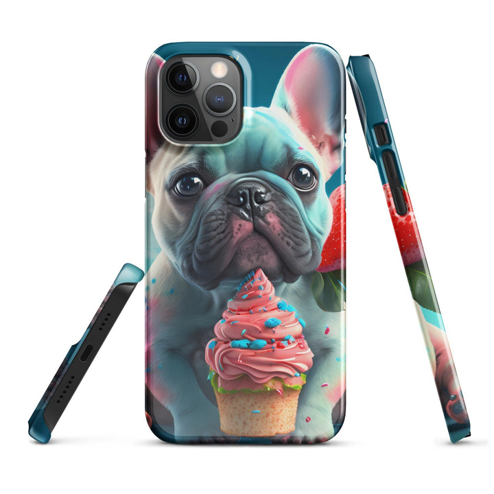 Manchmal hilft ein Törtchen Snapcase iPhone®-Hülle - Bobbis Store Hunde