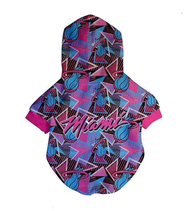 Miami Heat x Fresh Pawz - Hoodie - Bobbis Store Hunde