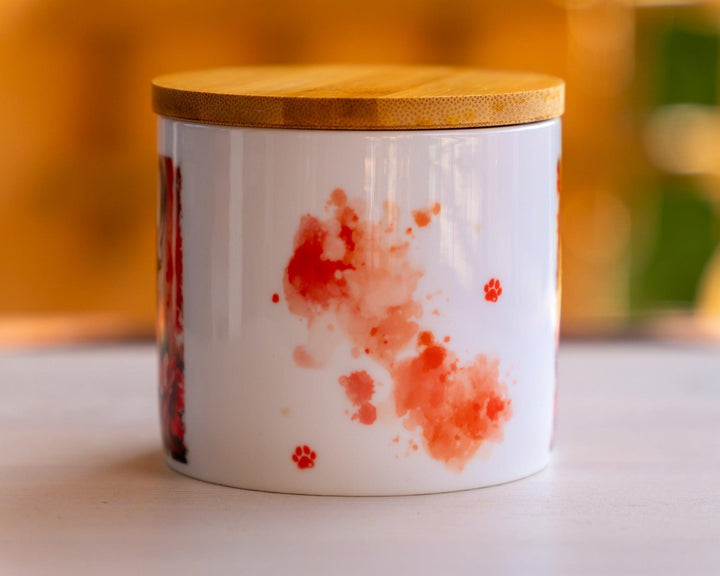 Mit liebe gemacht-Keksdose / Leckerlidose - Bobbis Store Hunde