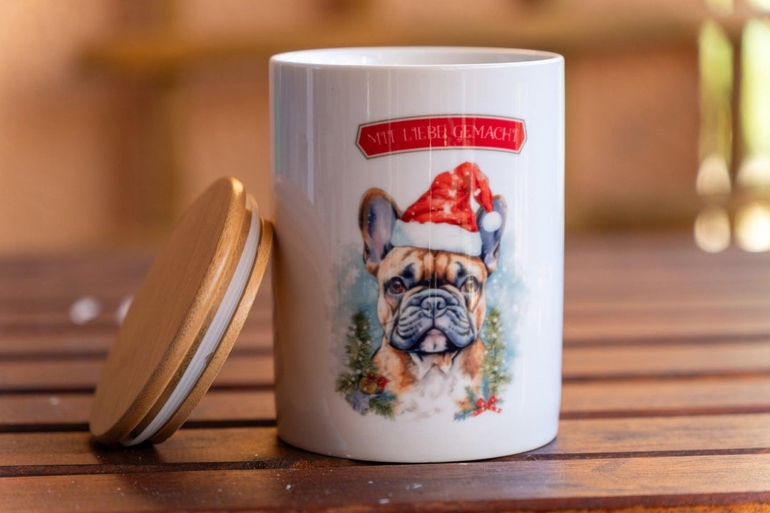 Mit Liebe Gemacht -Keksdose / Leckerlidose - Bobbis Store Hunde