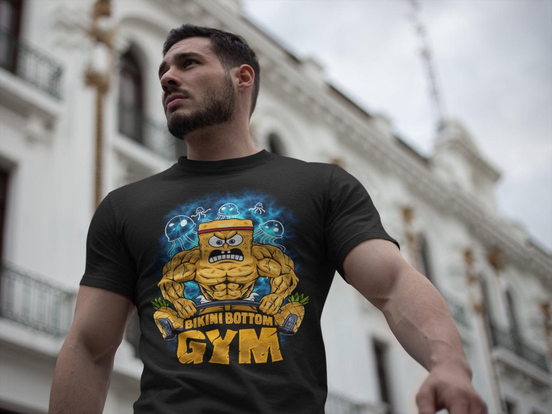 MUSCLE SQUARE Unisex-Bio-Baumwoll-T-Shirt - Bobbis Store Hunde