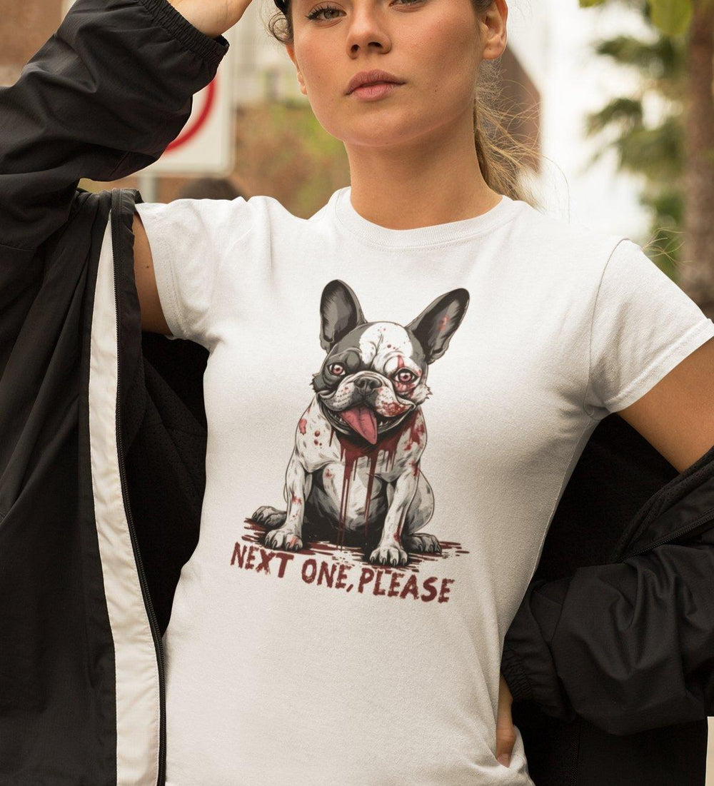 next one ,please Unisex-Bio-Baumwoll-T-Shirt - Bobbis Store Hunde