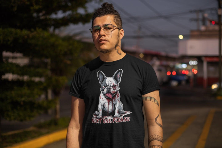 next one ,please Unisex-Bio-Baumwoll-T-Shirt - Bobbis Store Hunde