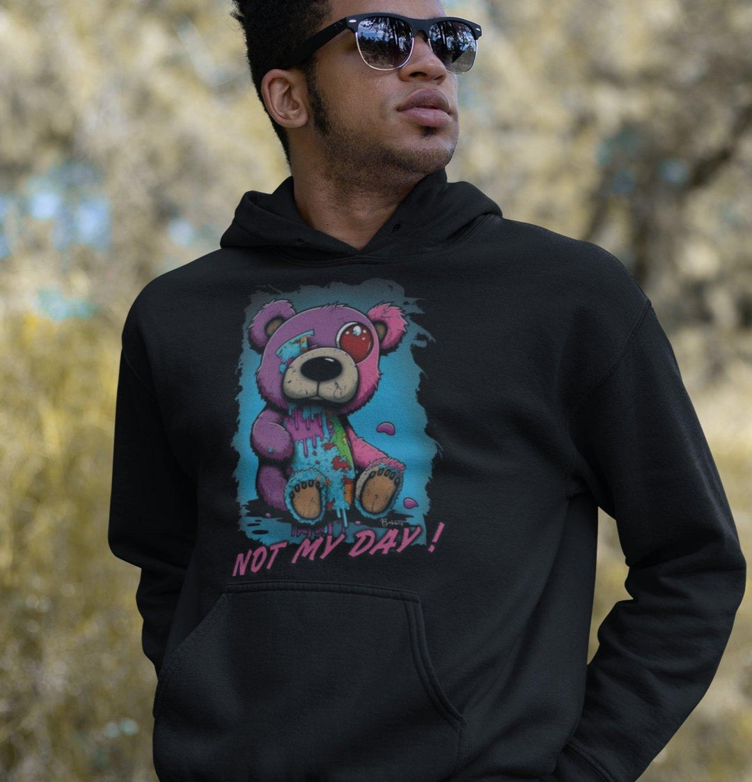 not my day ! Hochwertiger Öko Kapuzenpullover - Bobbis Store Hunde