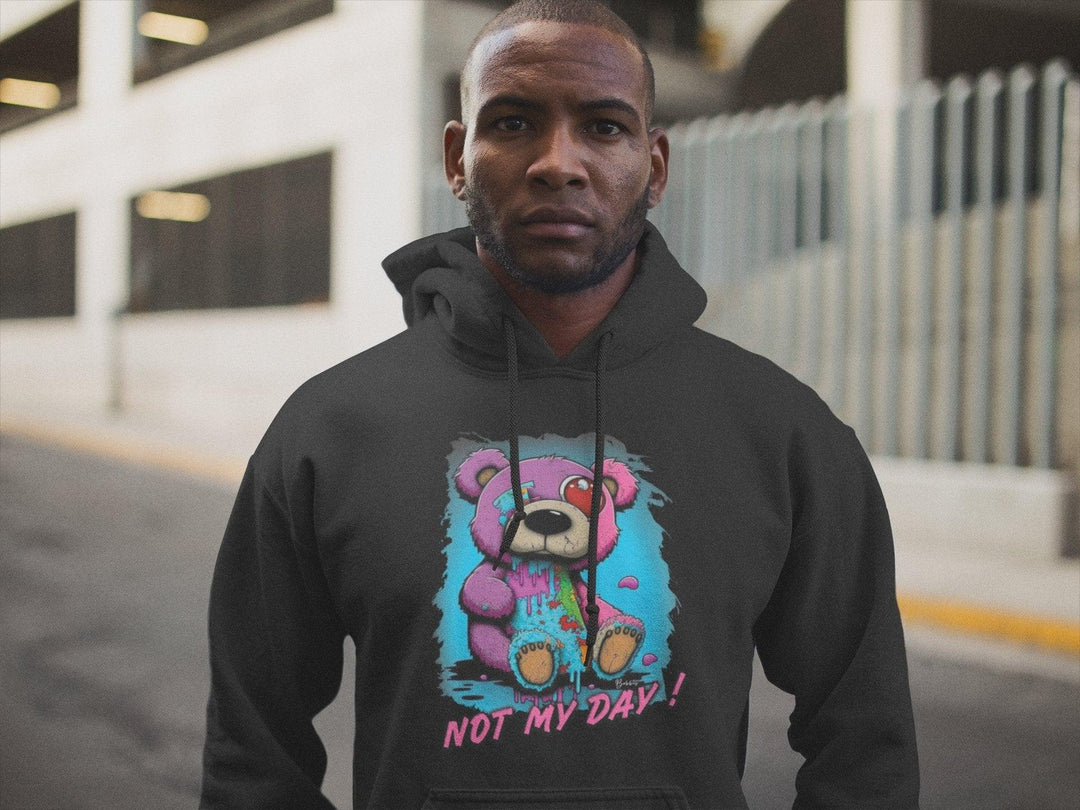 not my day ! Hochwertiger Öko Kapuzenpullover - Bobbis Store Hunde