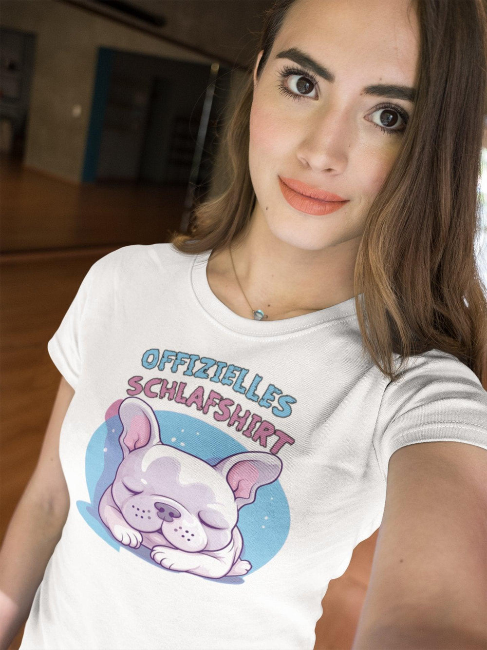Offizielles Schlafshirt Lockeres Damen-T-Shirt - Bobbis Store Hunde