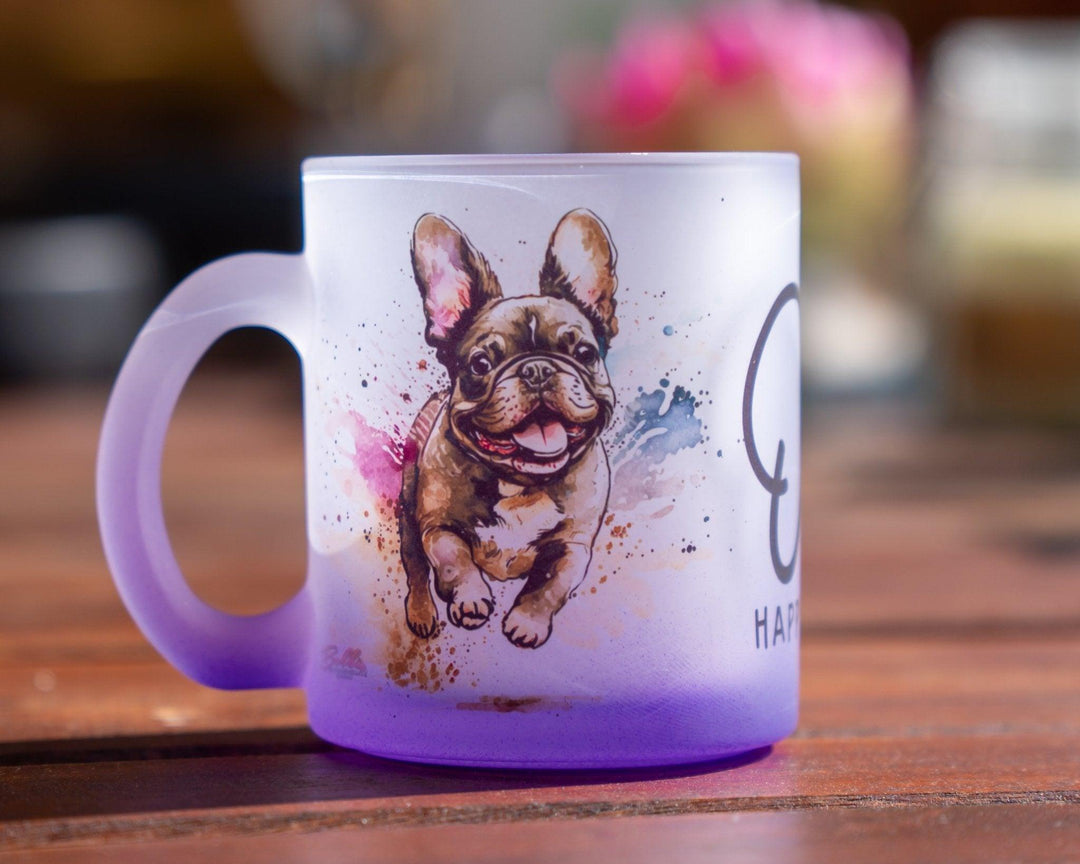 OH Happy Day Frenchie Tasse - Bobbis Store Hunde