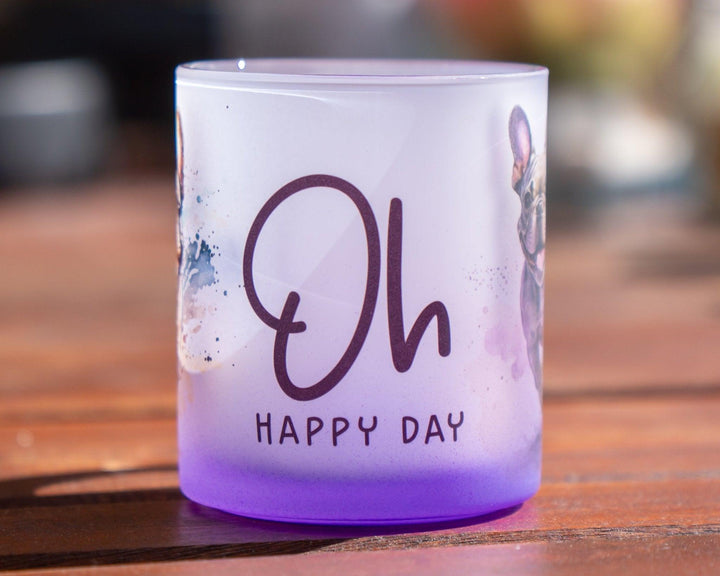 OH Happy Day Frenchie Tasse - Bobbis Store Hunde