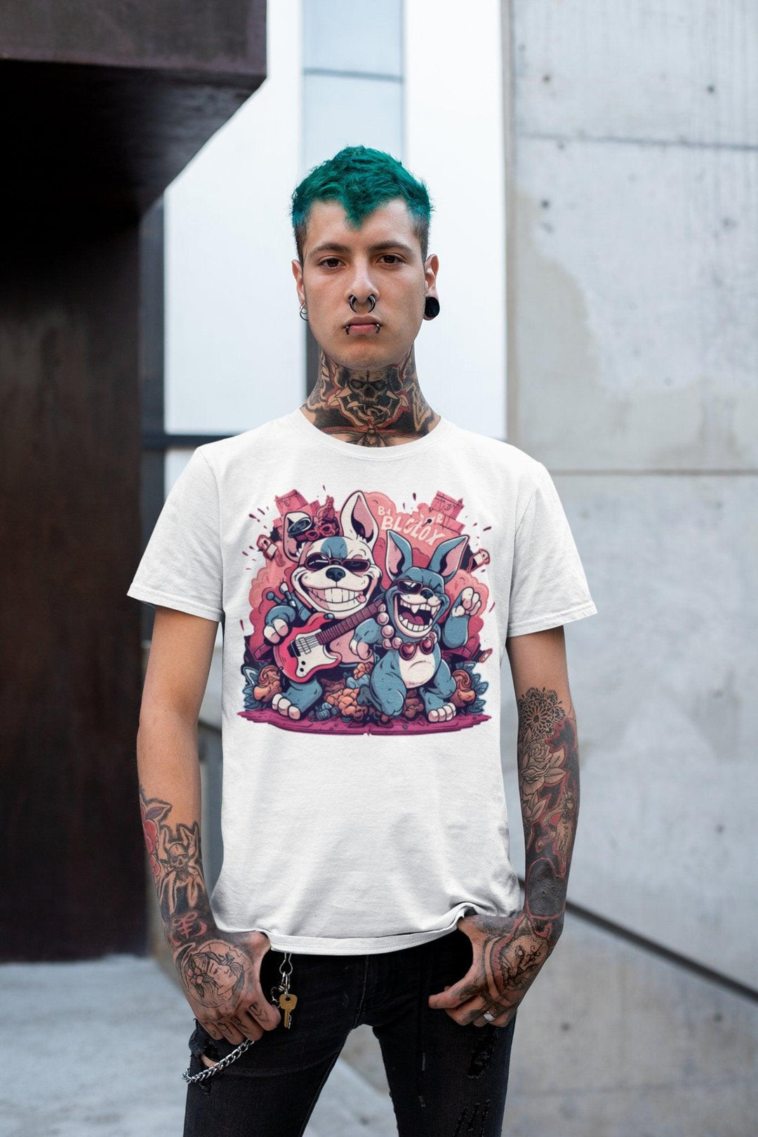 Rock n roll -T-Shirt - Bobbis Store Hunde