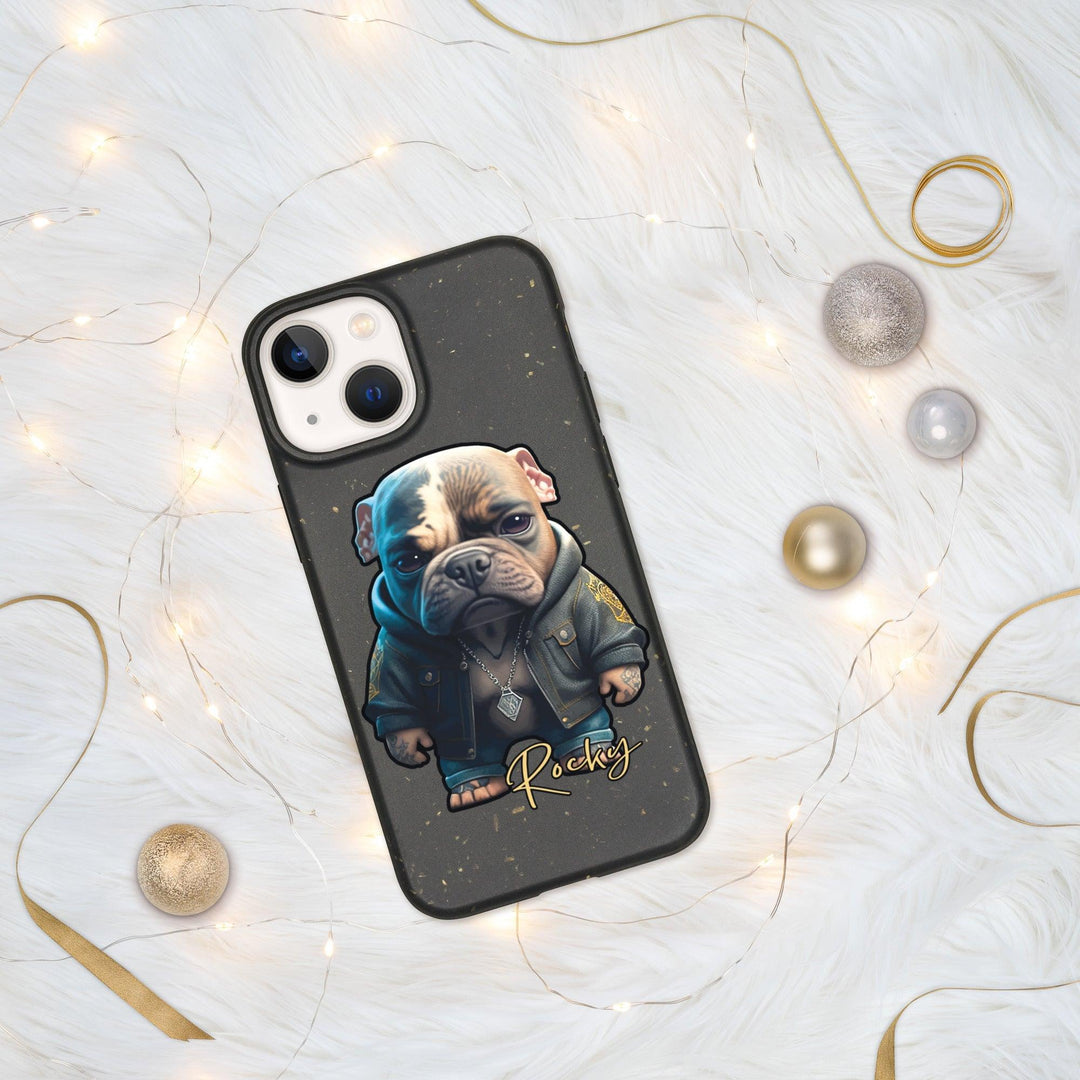 Rocky Gesprenkelte iPhone®-Hülle - Bobbis Store Hunde