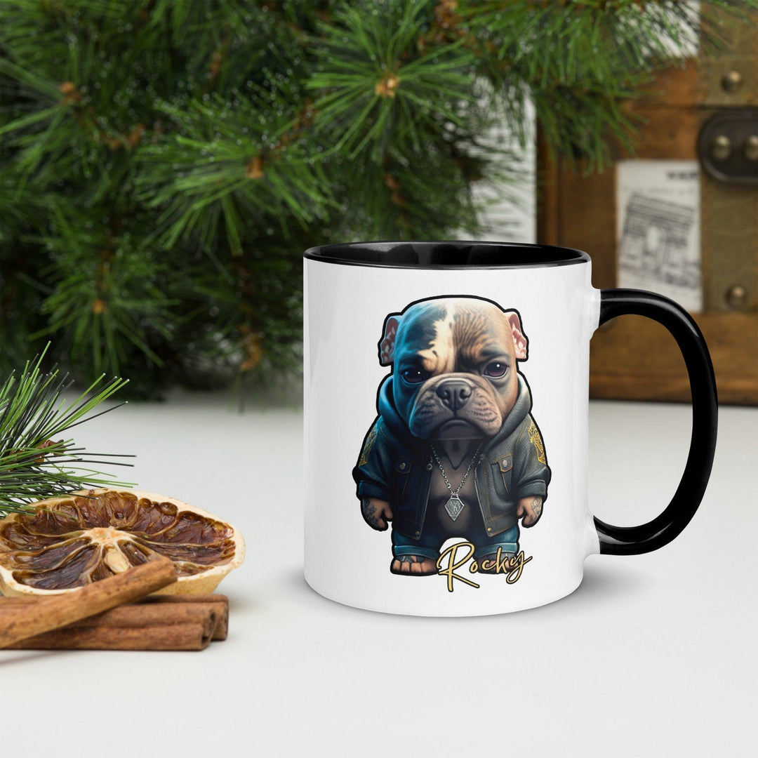 Rocky Tasse mit farbiger Innenseite - Bobbis Store Hunde