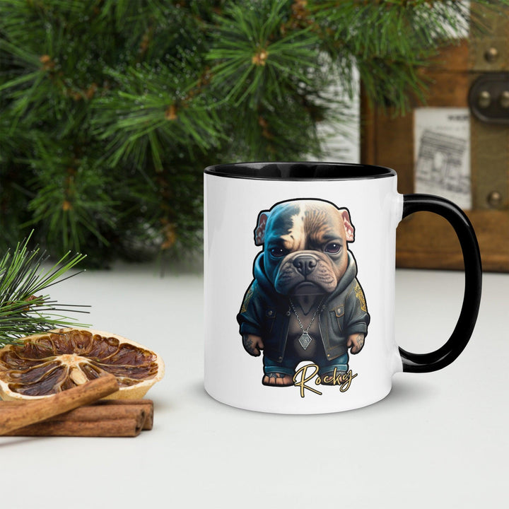 Rocky Tasse mit farbiger Innenseite - Bobbis Store Hunde