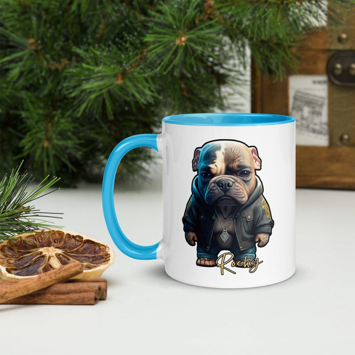 Rocky Tasse mit farbiger Innenseite - Bobbis Store Hunde