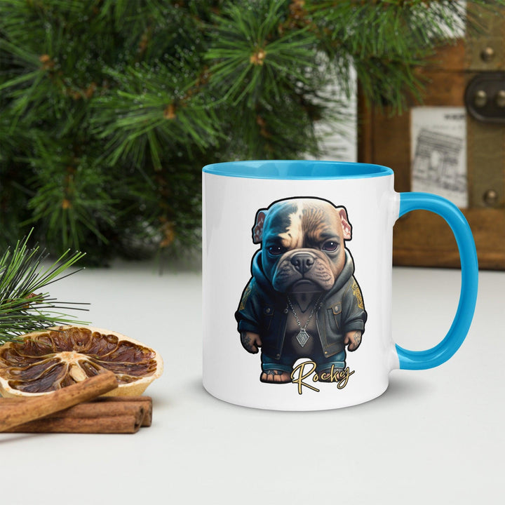 Rocky Tasse mit farbiger Innenseite - Bobbis Store Hunde