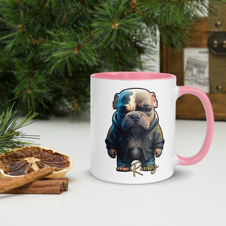 Rocky Tasse mit farbiger Innenseite - Bobbis Store Hunde