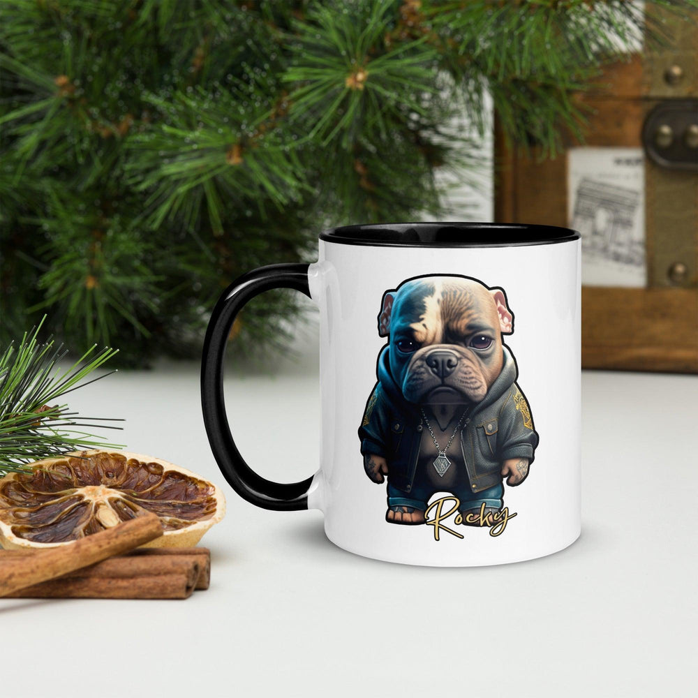 Rocky Tasse mit farbiger Innenseite - Bobbis Store Hunde