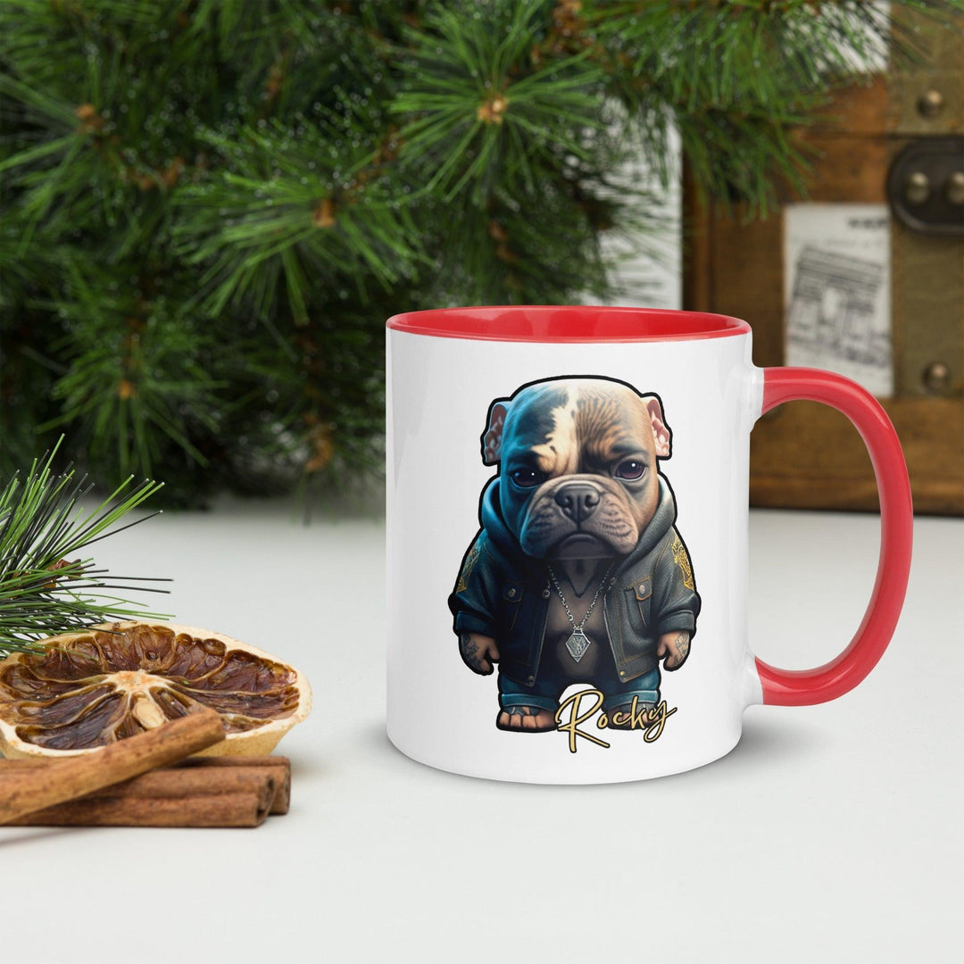Rocky Tasse mit farbiger Innenseite - Bobbis Store Hunde