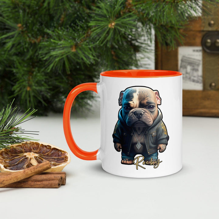 Rocky Tasse mit farbiger Innenseite - Bobbis Store Hunde