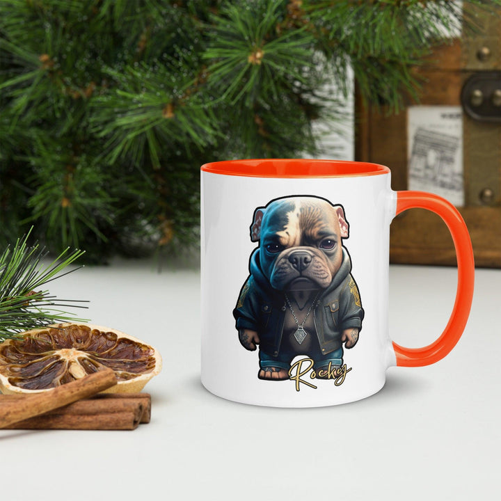 Rocky Tasse mit farbiger Innenseite - Bobbis Store Hunde