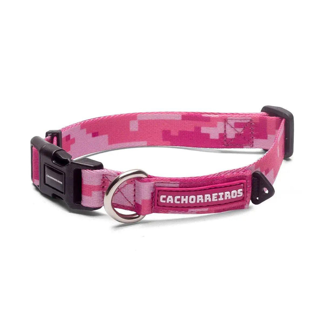 Rosa Camouflage-Halskette - Bobbis Store Hunde